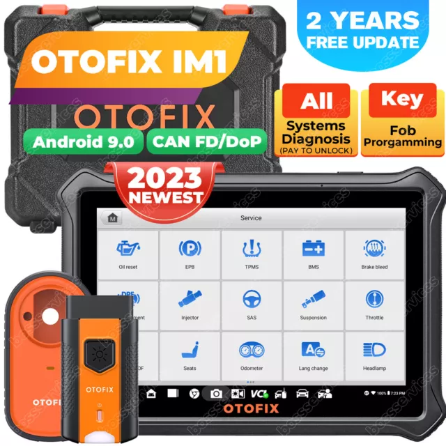 2023 OTOFIX IM1 Car Full System Diagnostic Sannner Tool IMMO Key