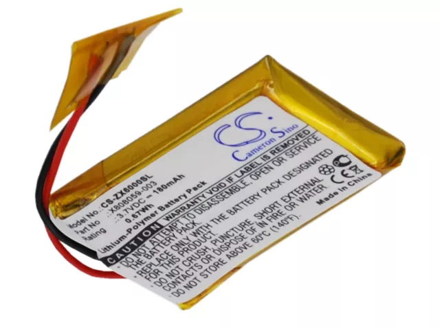 Batterie 180mAh X808059-003 Pour Microsoft LifeChat ZX6000,SiemensGigaset ZX6000