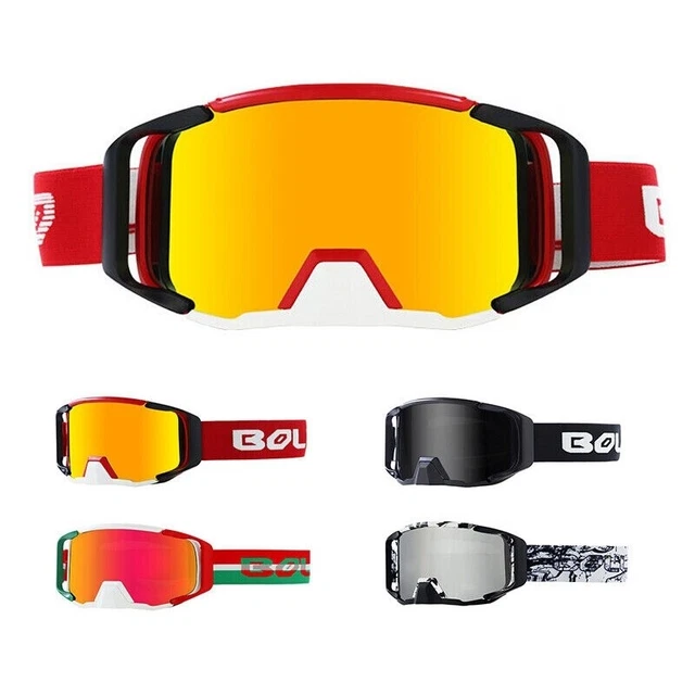 Lunettes Motocross BOLLFO – MX/ATV/MTB – Tout Terrain – Multicouleurs – NEUF