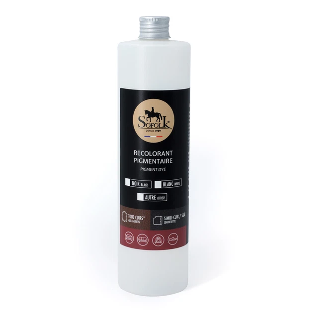 Peinture Cuir/Simili-Cuir : Siège, Volant, Canapé - 500ml - BLANC
