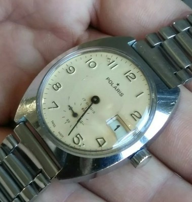 OROLOGIO UOMO VINTAGE FS Polaris meccanico anni 60 ferrovie dello stato EUR  80,00 - PicClick IT