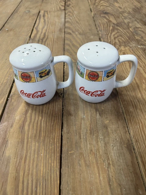 Coca Cola Salt And Pepper Shakers