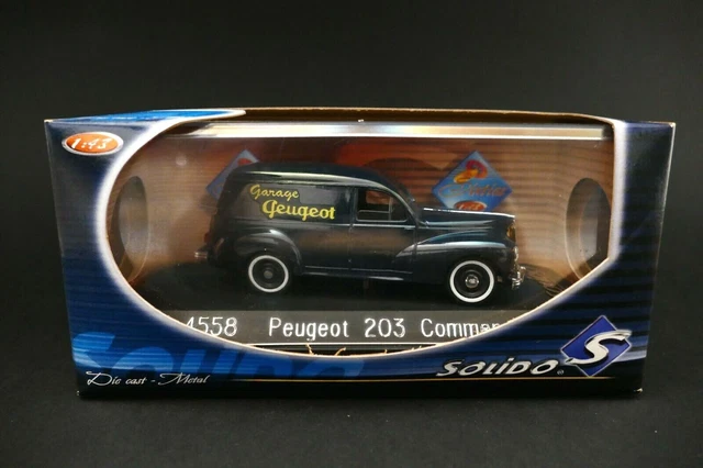 Solido 1/43 - Peugeot 203 Commerciale Paris Le Cap 2003 Pijolet Solido 1/43 - Peugeot 203 Commerciale Paris Le Cap 2003 Pijolet