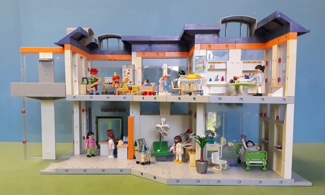 Playmobil Grand Hôpital 4404 + Patient/Chambre 4405 - Occasion