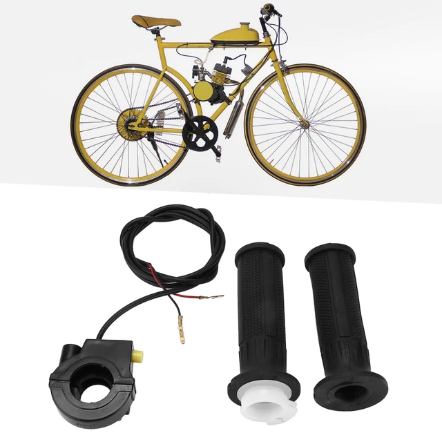 Throttle Grip Replace Throttle Hand Grip Soft TPR Simple Installation For 33cc