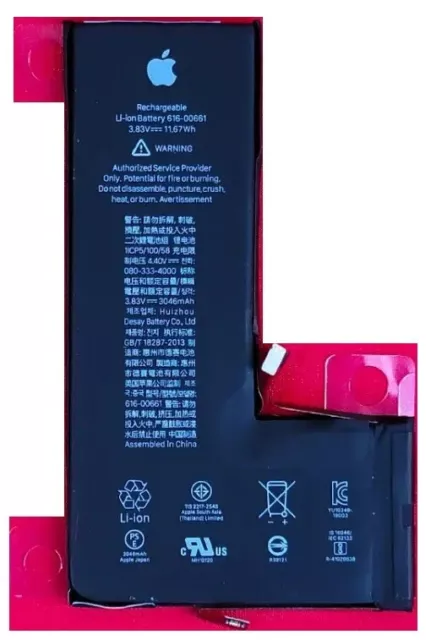 OEM Original Apple Replacement Battery for iPhone 11 PRO 100% Health/Zero Cycle