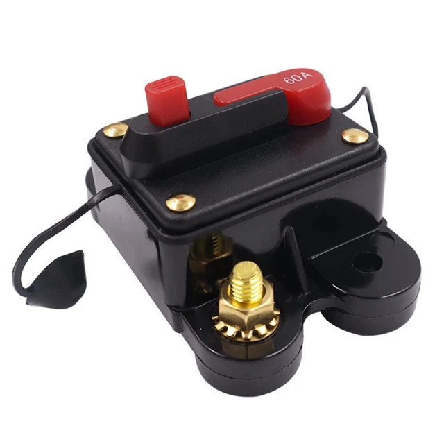 Réinitialisation manuelle pratique 30300A AMP disjoncteur de voiture fusible 12