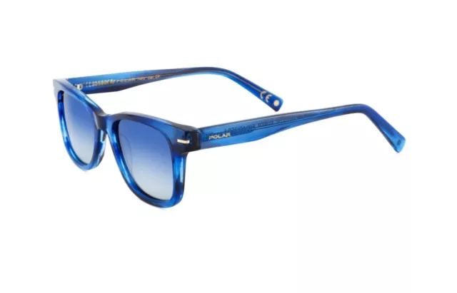 Lunettes de Soleil Polar GOLD 154 (420) Bleu/Bleu Dégradé Polarisé CAL.51