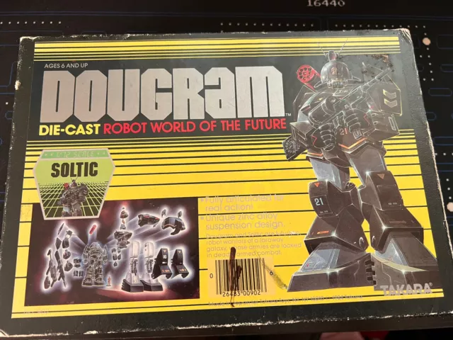 Dougram Robot Of The Future Die Cast 1/72 Scale Takara Armor Vintage Japan