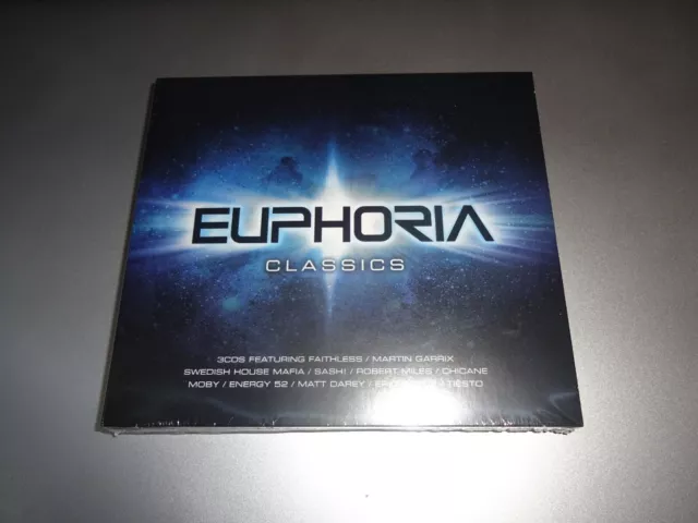 Cd Triple Album - Ministry Of Sound - Euphoria Classics (New & Sealed)