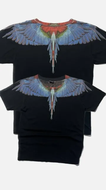 Vintage Marcelo Burlon Angels Wings Alas Print Streetwear