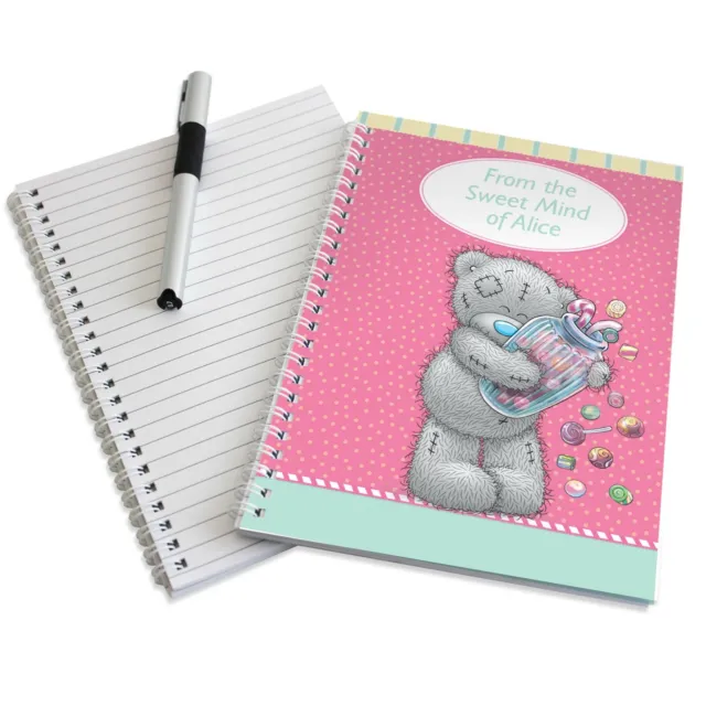 Personalised Me To You Notebook A5 Thank You Teacher Gift Mothers Day