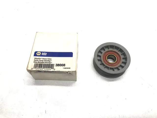 Drive Belt Idler Pulley GENUINE NAPA 38008 FAST SHIPPING