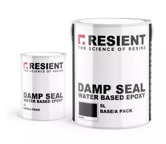 DAMP SEAL WATER BASED EPOXY - damp concrete floors and render - liquid membrane