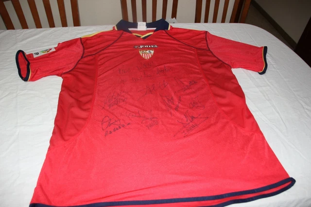 Maillot Vintage Officiel Sevilla FC Joma - Taille XL - ANDALUCIA Nº 10 FREDI