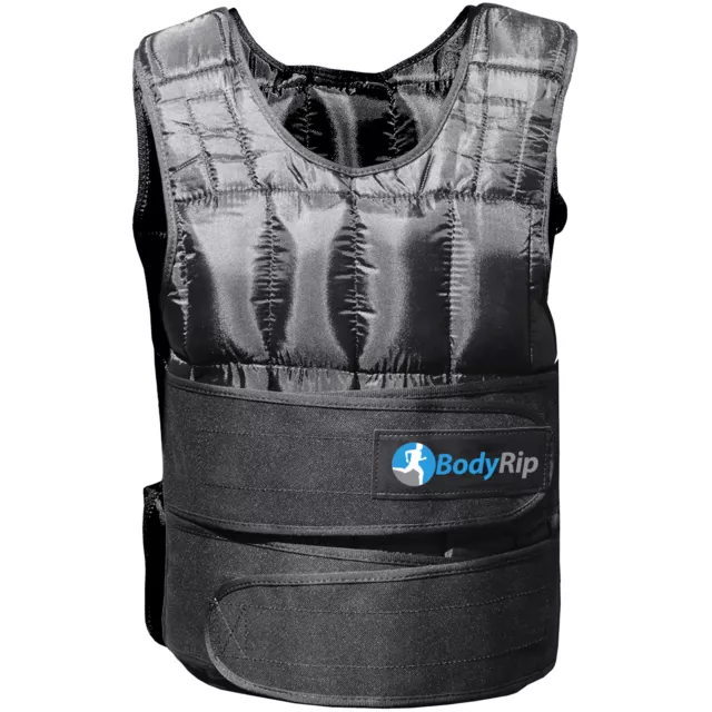 BodyRip Weight Vest Comfort Padded | Adjustable One Size Fits All