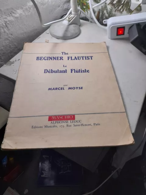 the beginner flautist le debutant flautiste marcel moyse ARG9