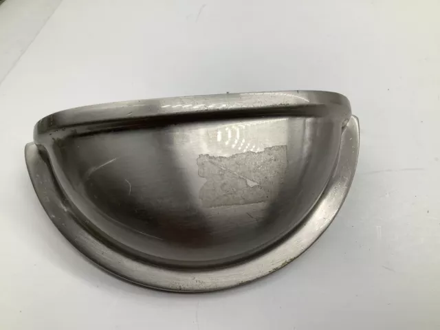 Deltana 2 latón liso acabado bronce frotado 3 1/2"" mango de carcasa ovalada
