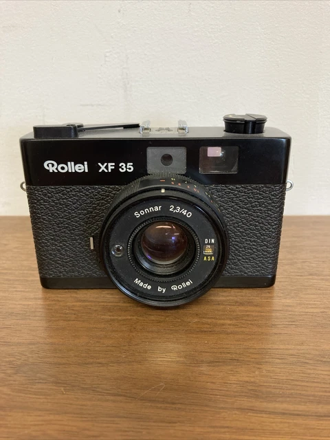 Alte Kamera Rollei 35 XF Camera Lens Sonnar 2,3/40 Old Vintage K4