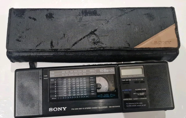 ジャンクSONY SONY WA-8000MKll ジャンク WA-8000MKⅡ ラジオカセット