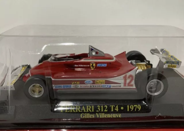 1/43  FERRARI 312 T4 • 1979 Gilles Villeneuve IXO Altaya