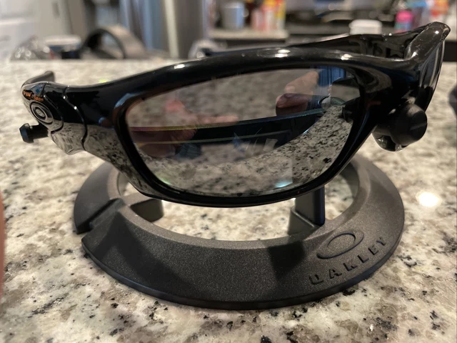 Oakley Straight Jacket 12-935 SPORT Sunglasses Black Iridium Polarized Lenses