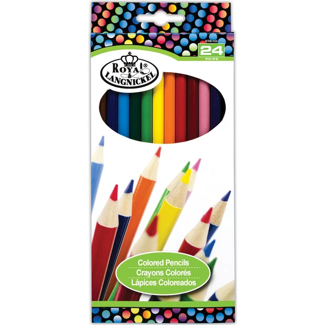 Lápices de colores 24/paquete de luces -RTN-155