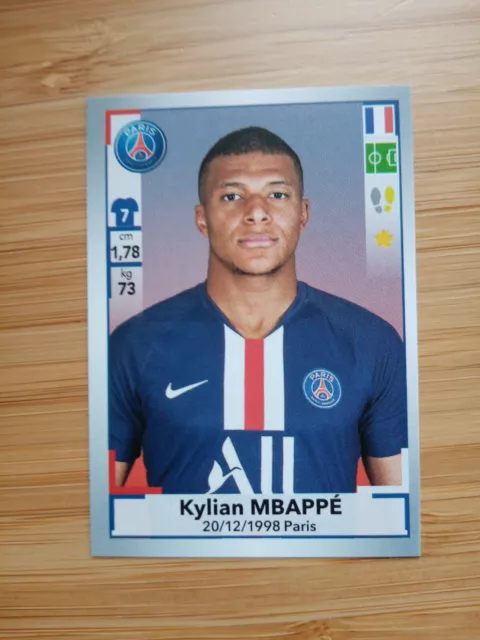 Kylian Mbappe PSG France Foot 2019/20 Panini Sticker #383