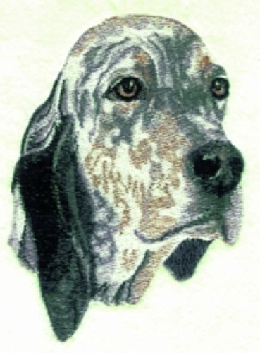 Embroidered Long-Sleeved T-Shirt - English Setter BT2785  Sizes S - XXL