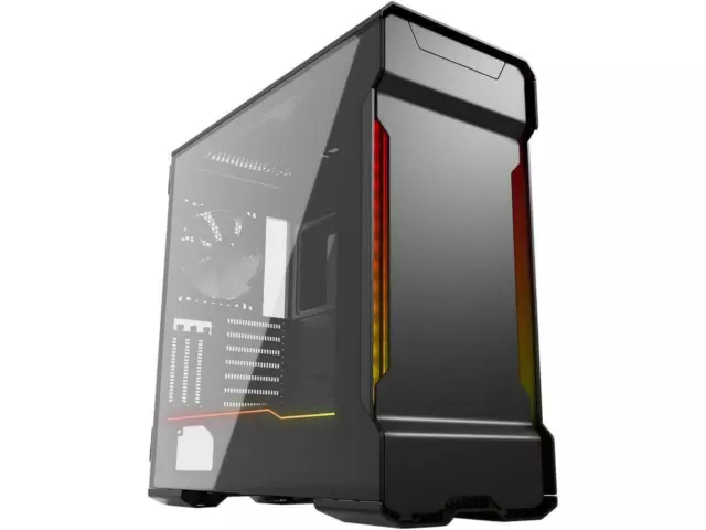 Phanteks Evolv Satin Black Aluminum ATX Mid Tower Computer Case