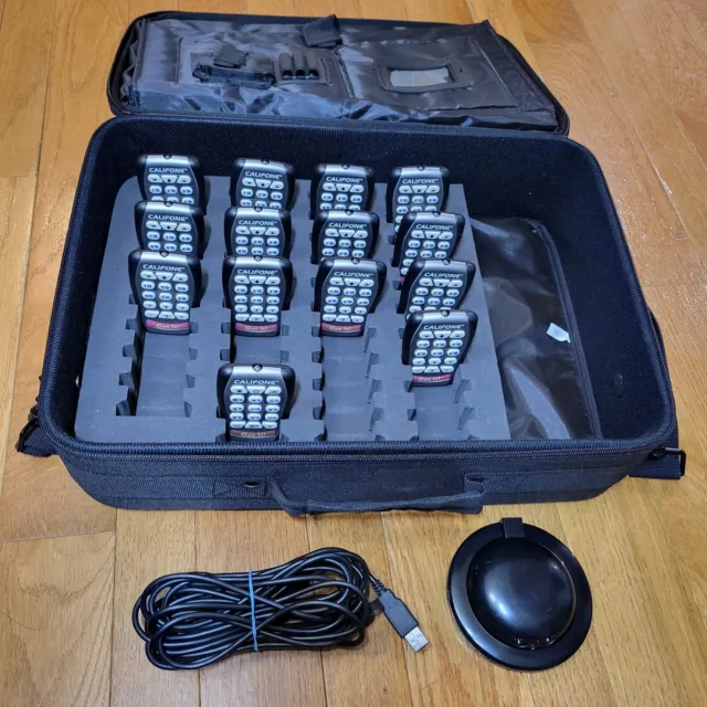 Califone Got It! Interactive Wireless Response Clicker - FOR PARTS, Not Working