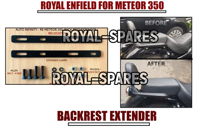 royal enfield meteor 350 backrest price