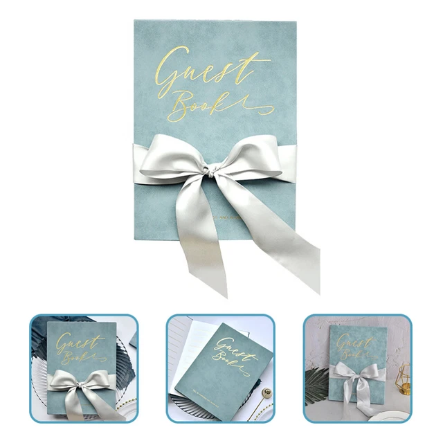 Libro de bodas libro de visitas recepción boda bronceado el escudo bebé novio