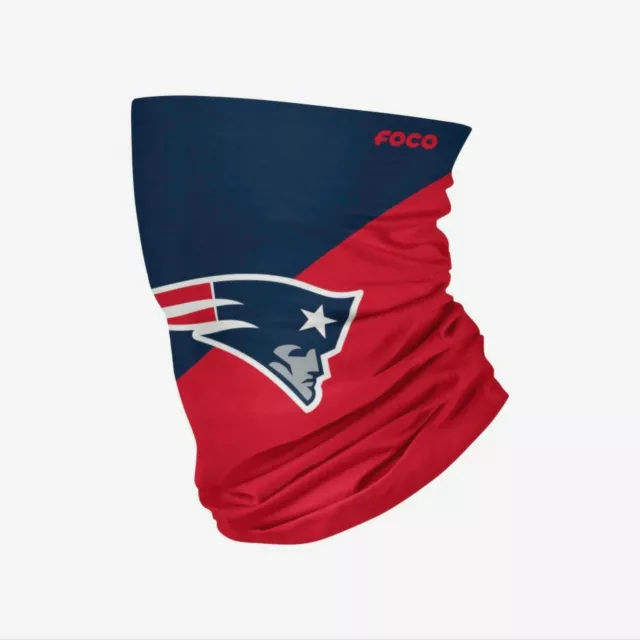 NFL New England Patriots Schlauchschal Tuch Big Logo Gaiter Loop Schal Snood