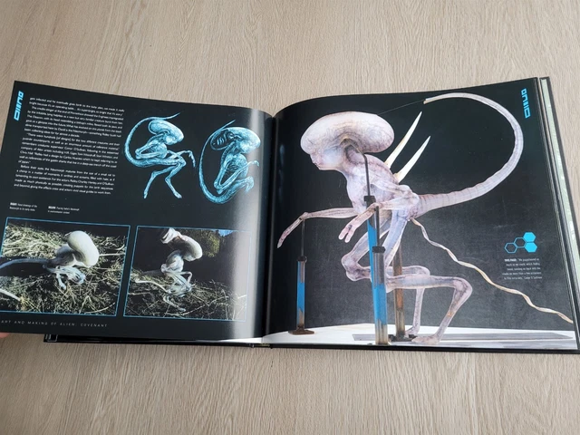 BUCH ALIEN COVENANT HR Giger Xenomorph Facehugger Chestburster w ...