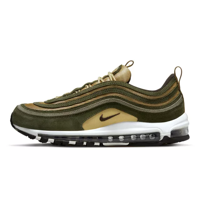 Nike Air Max 97 Uomo silver originali verde 40 41 42 43 44 42.5 scarpe sportive