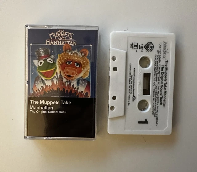 RARE MUPPETS TAKE Manhattan CASSETTE TAPE Soundtrack 1984 Jim Henson rare-muppets-take-manhattan-cassette-tape-soundtrack-1984-jim-henson