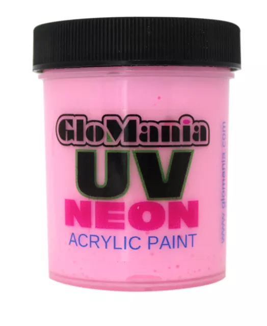 Uv  Neon Rave Acrylic Airbrush  Stencil Graffiti Paints, Party, Black Light. 2