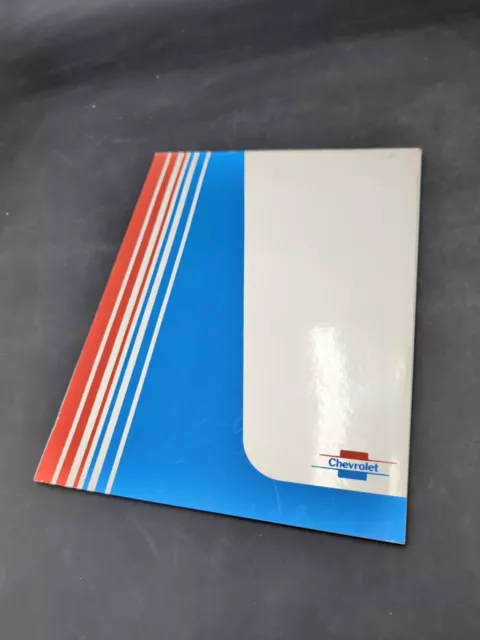 Chevrolet Dealership Notepad Binder Vintage