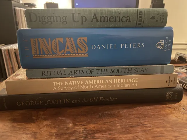 Book Lot Archaeology, Native American, Arts and Anthropology