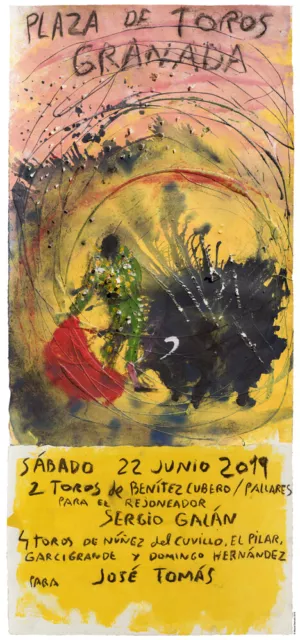cartel Miquel Barceló - Granada Corpus 2019