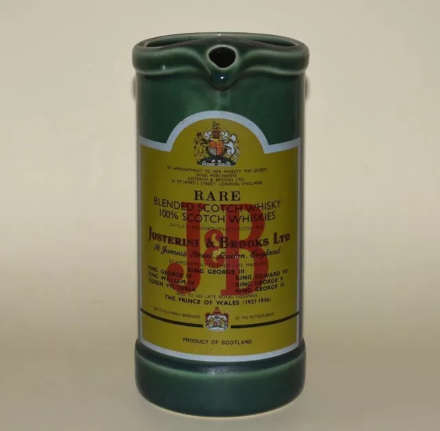 J&B Whisky Advertising Pitcher - Pub Collectible