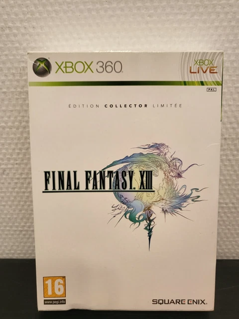 FINAL FANTASY XIII Edition Collector Limitee X360 Pal-Fr (Neuf - Brand