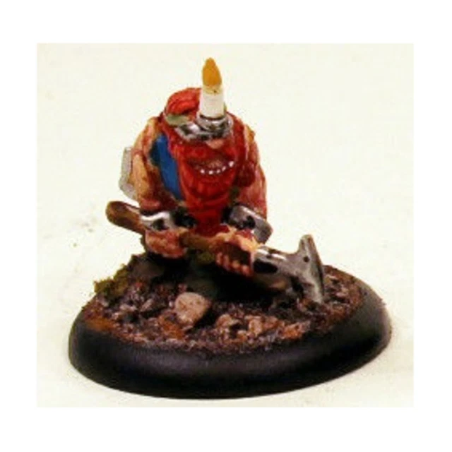 ALTERNATIVE ARMIES PROPAINTED Dwarf Dwarf w/Axe & Head Candle Pack New