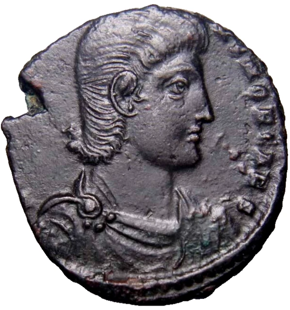 SCARCE CONSTANTIUS GALLUS, Caesar, 351-354. Follis ANA Spearing Roman ...
