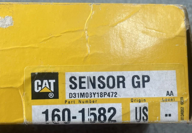 CAT 160-1582 PRESSURE Sensor Gp. Suit Caterpillar Machines. $599.00 ...