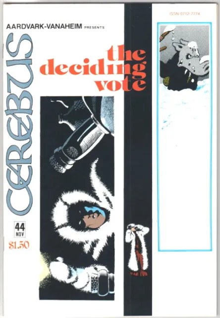 Cerebus the Aardvark Comic Book #44 AV 1982 VERY HIGH GRADE NEW UNREAD