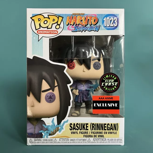 Sasuke (Rinnegan) CHASE AAA Anime Exclusive Naruto Shippuden GITD Funko POP!