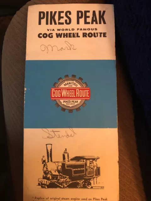 Pikes Peak Via World Famous Cog Wheel Route, Colorado Springs, Manitou, Colorado