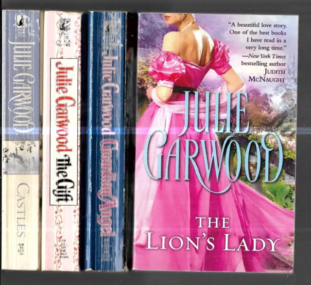 Lot of 4 Crown's Spies Series by Julie Garwood (Paperbacks)